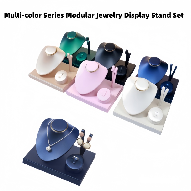 Body Jewelry Display Ideas - Jewelry Display Stand Combination Set PU