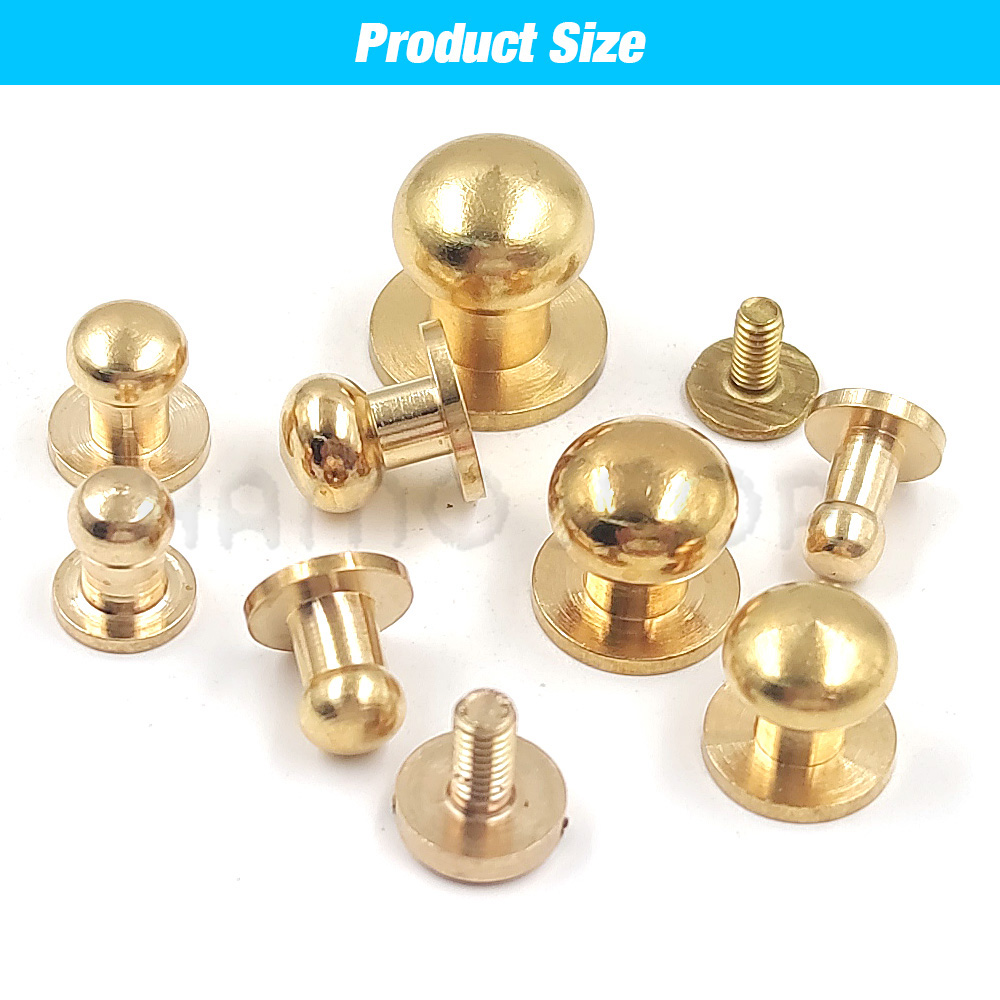 10pcs Solid Brass Button Belt  - Body Jewelry Chicago 评论和价格