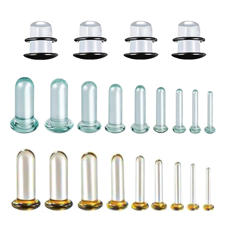 1Pair 1.6-16mm Top Quality Yel - Yellow Body Jewelry 评论和价格