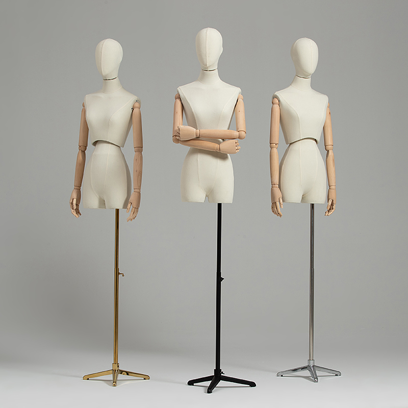 Female Hand CLoth Art Mannequi - Yellow Body Jewelry 评论和价格