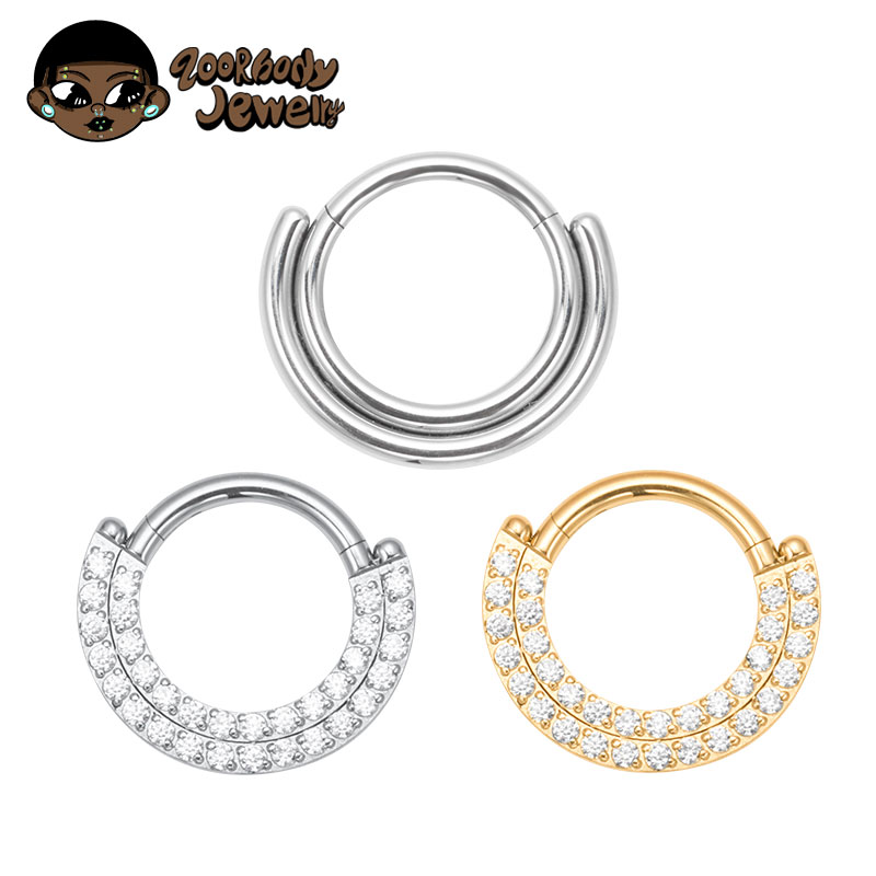 ASTM F136 Titanium Clicker Sep - Septum Clicker Ring 评论和价格