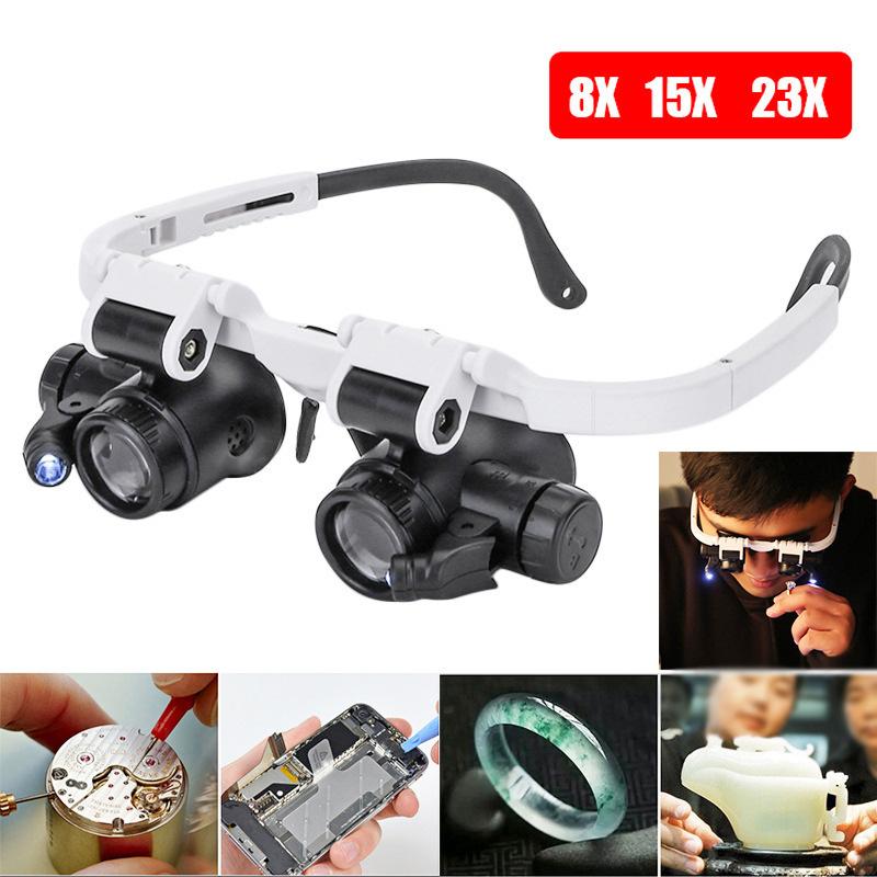 Headband Magnifier Glasses Wit - Body Jewelry Websites 评论和价格
