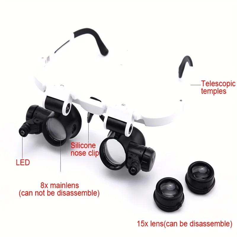 Headband Magnifier Glasses Wit - Body Jewelry Websites 评论和价格
