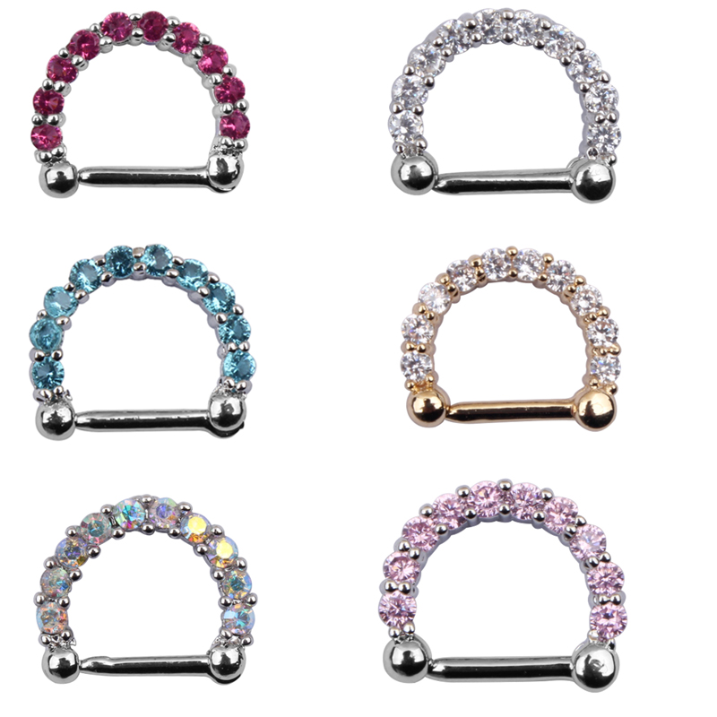 1pcs Hoop Clip On Nose Septum  - Septum Clicker Ring 评论和价格