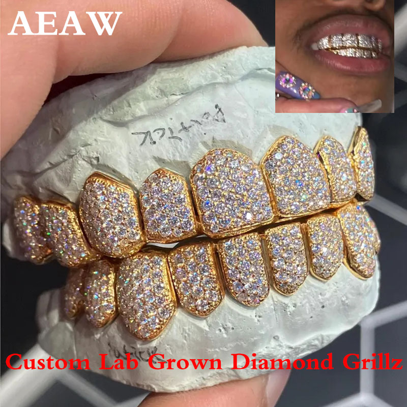 Custom Lab Diamond Hip Hop Jew - Yellow Body Jewelry 评论和价格