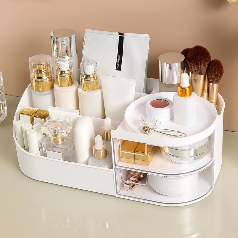 Makeup Storage Box With Mirror - Body Jewelry Websites 评论和价格